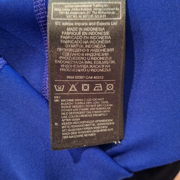 Adidas Climalite High Waist 7/8 Leggings Size XL - Picture 6 of 8